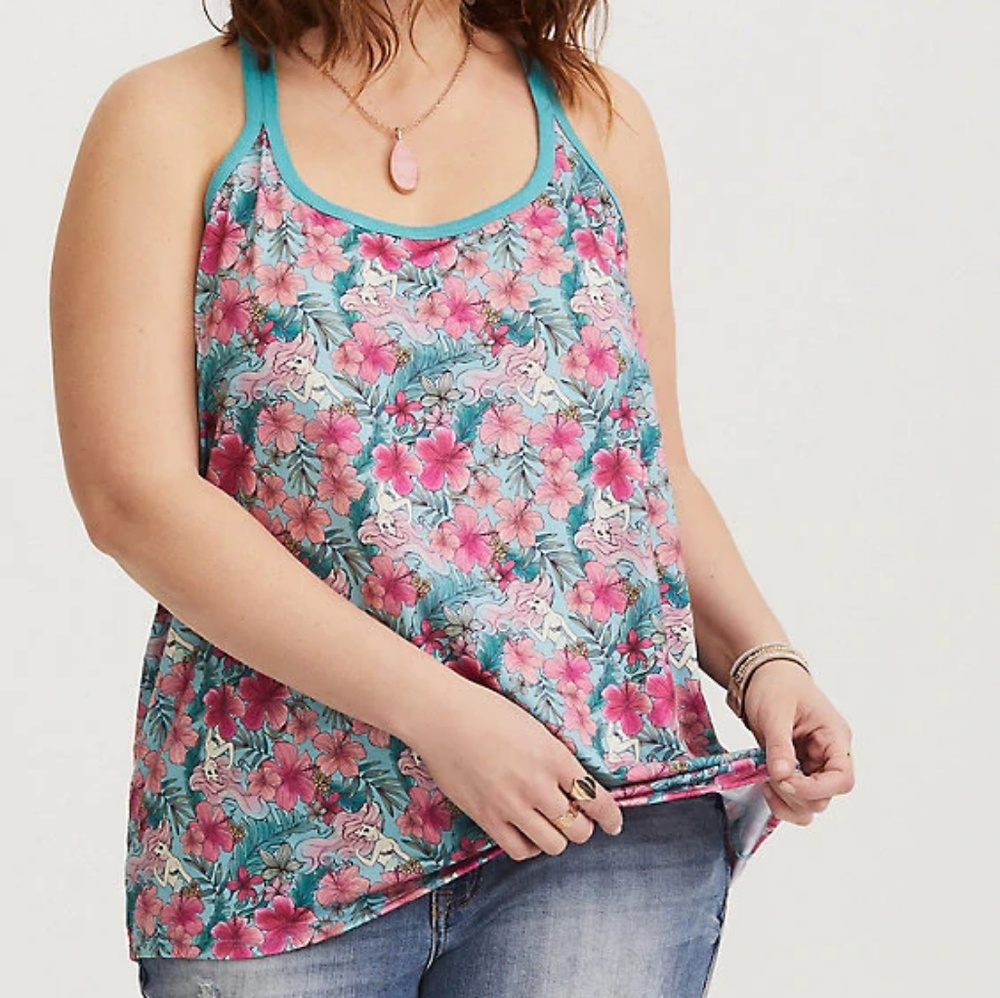 DISNEY LITTLE MERMAID ARIEL TANK